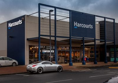 Harcourts Botany 3D Illuminated Logo