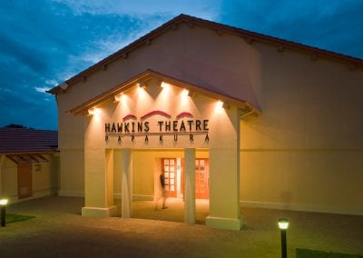 Hawkins Theatre 3D Building Signage