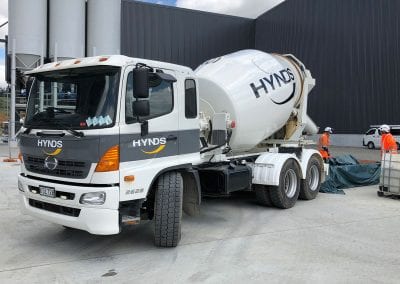 Hynds Concrete Truck Signage