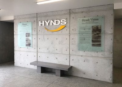 Hynds Pokeno History Display Panels