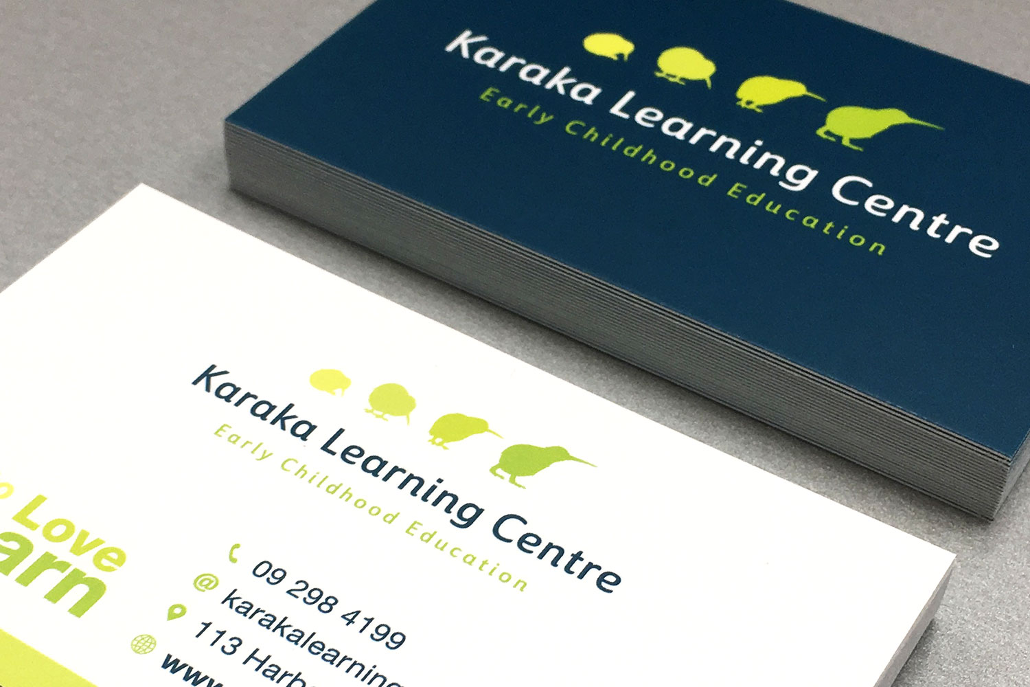 Karaka Learning Centre Business Cards