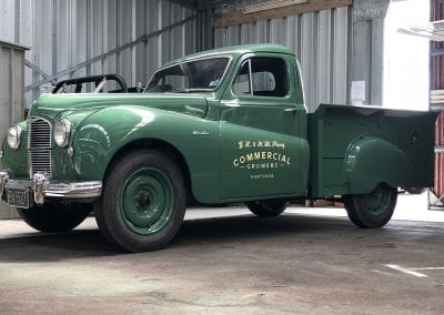 Pacey Vintage Truck Hand-Painted Signwriting