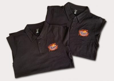 Kiwi Beverages Embroidered Polo Shirt