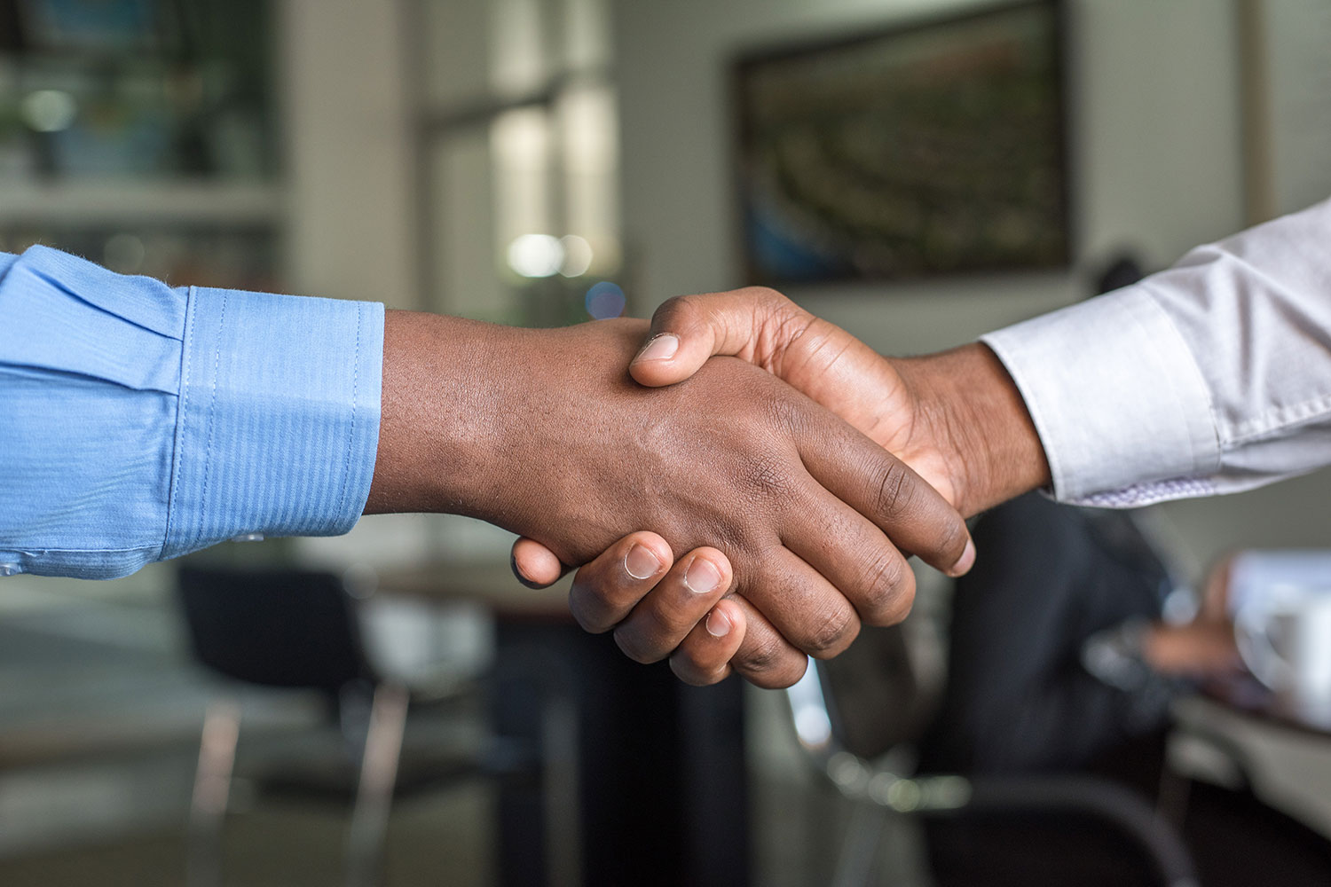 Discuss Shaking hands
