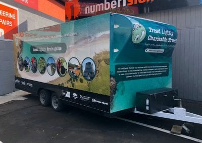 Tread Lightly Charitable Trust Trailer Wrap