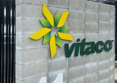 Vitaco 3D Roadside Sign